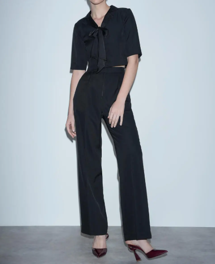 Luna Bow Crop Top
